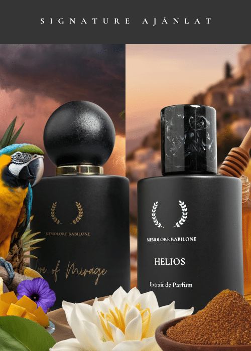 Akcio 63 Signature ajánlat- Helios 50ml + Lore of Mirage 50ml